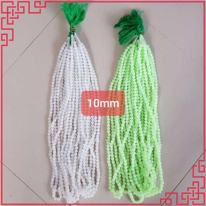 1212 MALL Tasbih 99 BESAR 1mm Terlihat Dalam Gelap Lusinan 12pcs Grosir gas