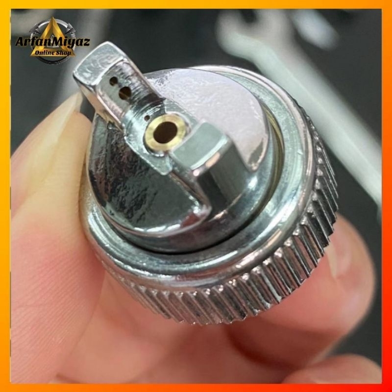 RB Spray Gun Auarita F3 Standar Modif Nozzle 1,0mm 0,8mm Modif New Improvement Modifikasi Pabrikan