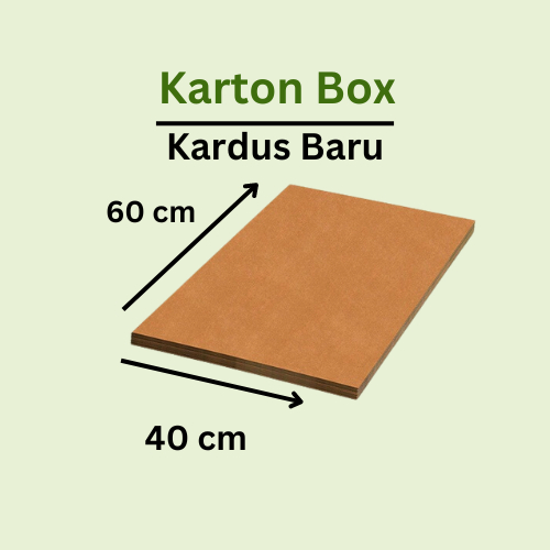 

Kardus Karton Lembaran 60x40 CM Lembaran Sheet Packing