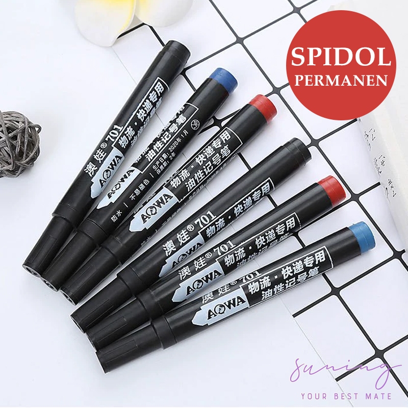 

Spidol Permanen, Tinta Minyak, Tidak Mudah Pudar, Licin dalam Penulisan -Suning Mall