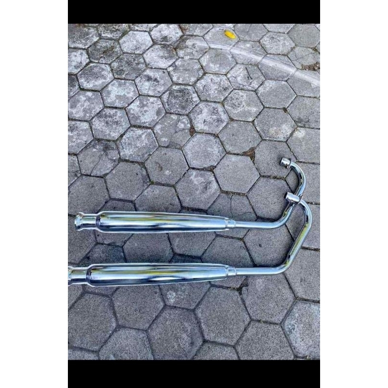 Knalpot CB Corbi flor NTD knalpot Corbi plor NTD standard