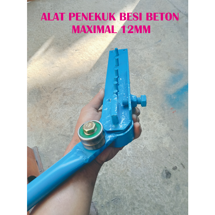 Alat bending besi beton,alat penekuk behel besi beton maximal 12 mm