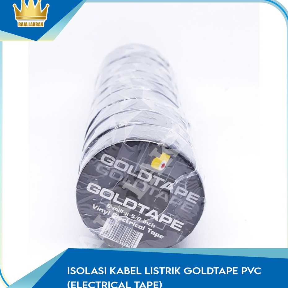 

Laris Isolasi Kabel Listrik Goldtape PVC Electrical Tape
