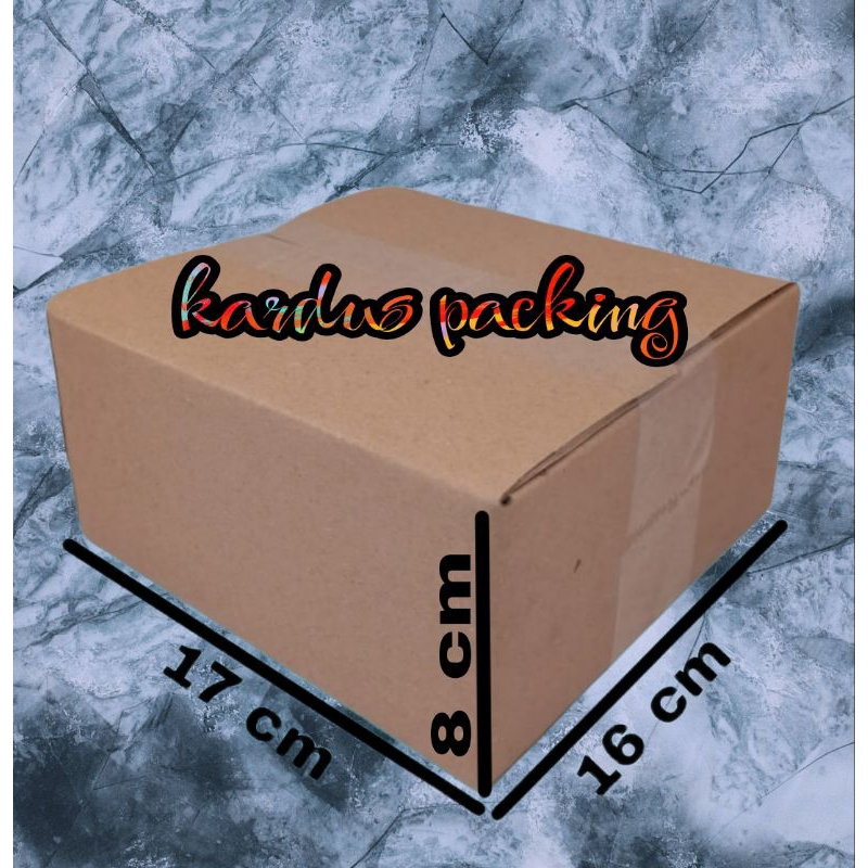 

kardus packing 17x16x8 kardus polos kardus kecil