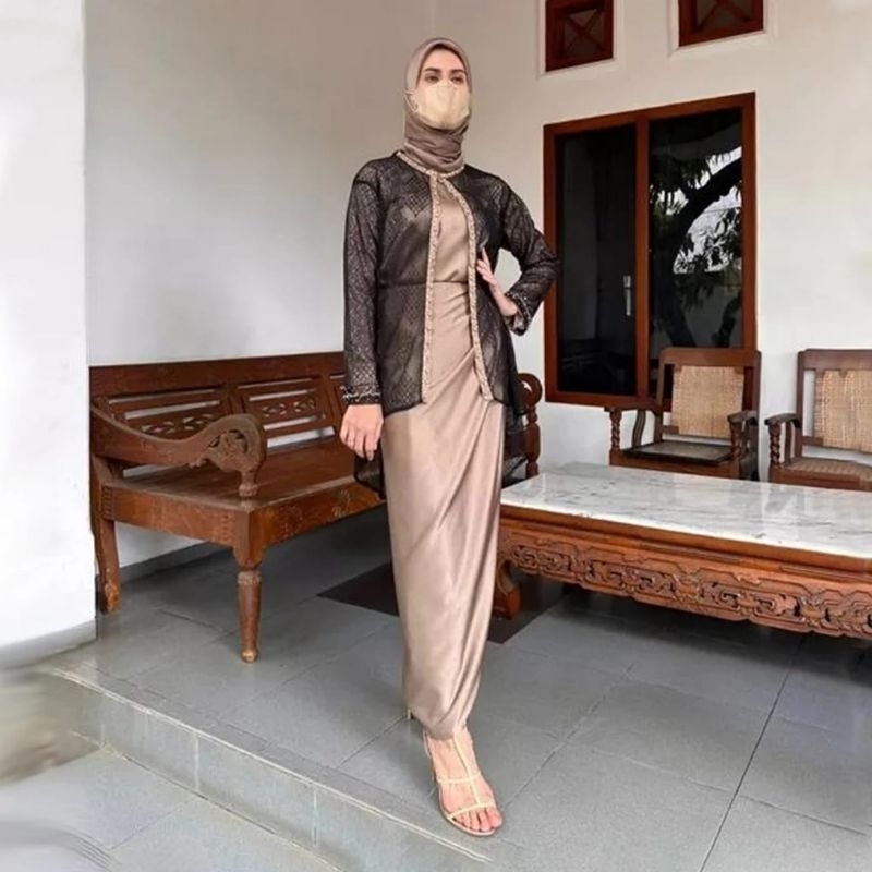 OUTER DIVIA SETELAN WANITA TERBARU GAMIS OUTER DIVIA OUTER BROKAT TRENDI BAJU WANITA KEKINIAN