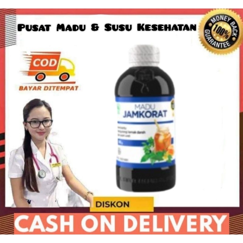 

MADU JAMKORAT 280gr Asli Membantu Atasi Kolesterol dan Asam Urat Original Herbal Alami