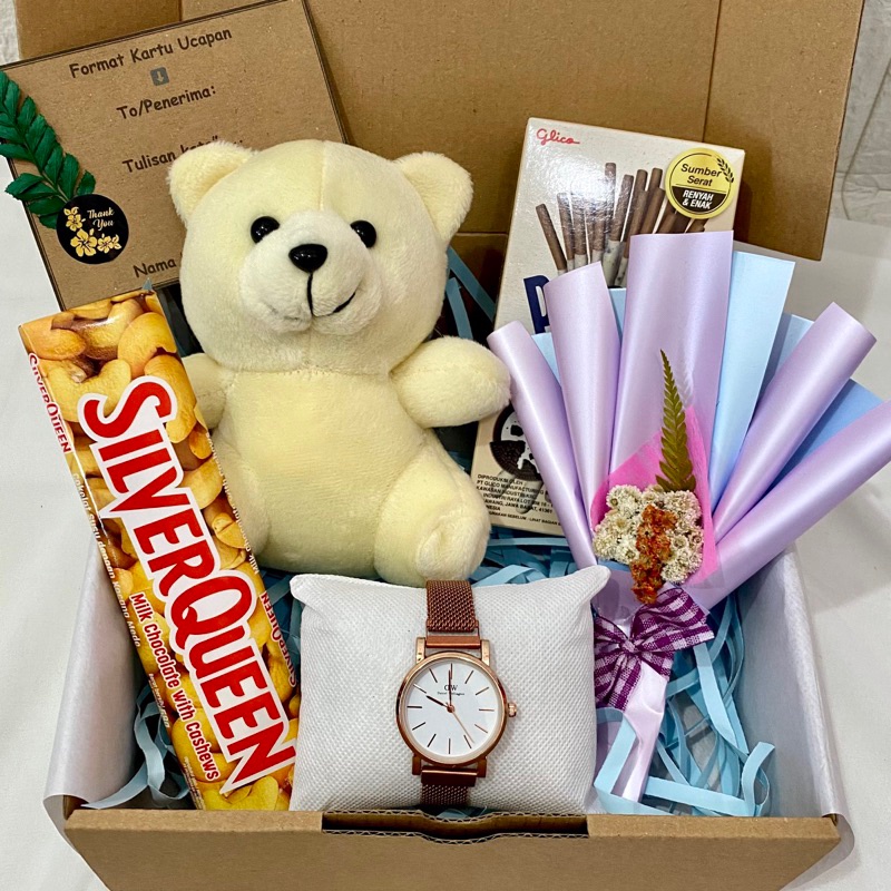 

STAR BRANDS HADIAH BONEKA SNACK JAM KADO ULTAH CEWE HAMPERS ULANG TAHUN CEWEK KADO BONEKA HAMPERS WISUDA KADO ANNIVERSARY WISUDA GIFT BOX HAMPERS