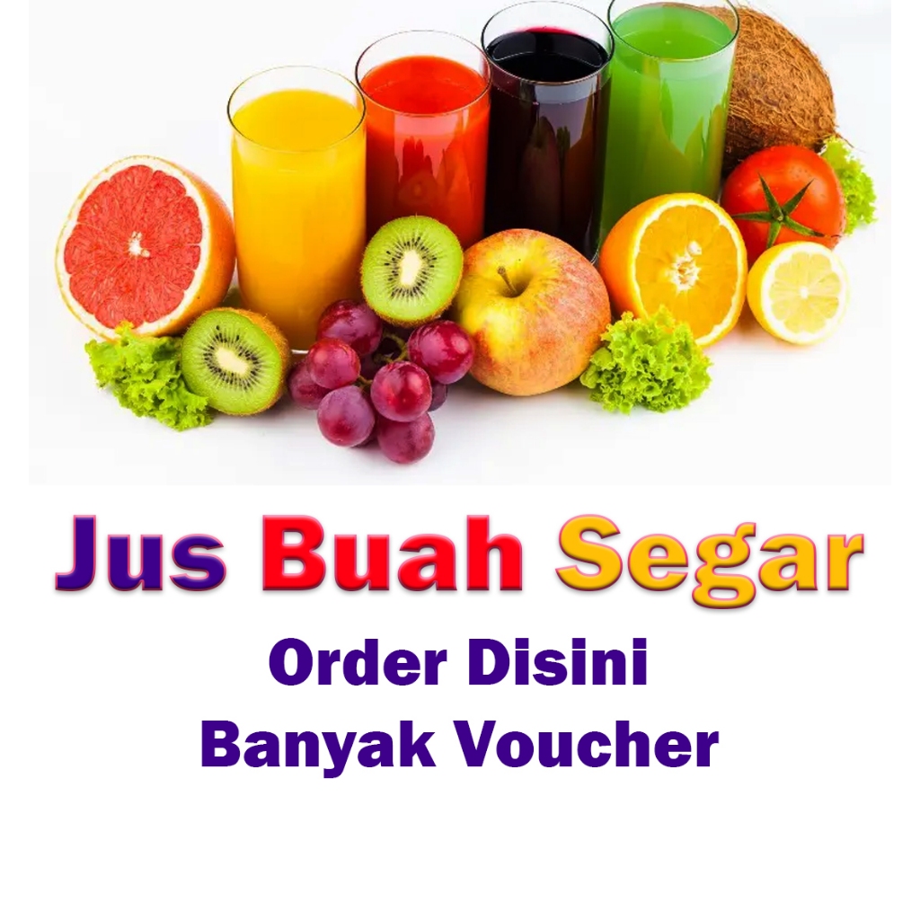 

Jus Buah Segar Pilihan - Aneka Jus Buah Segar Alpukat | Mangga | Buah Naga | Jambu | Semangka | Melon | Pepaya | Pear Fresh