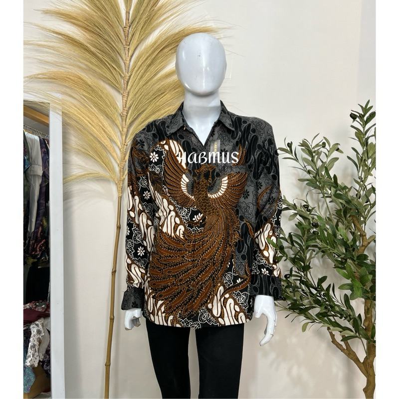kemeja pria batik doby semi jas premium limited