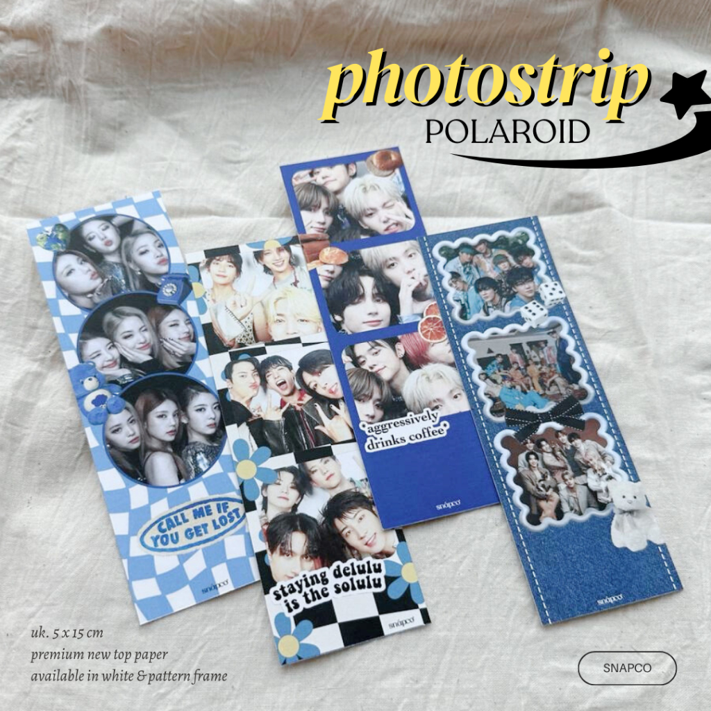 strip print deco cetak foto film photobox photostrip premium | snapco