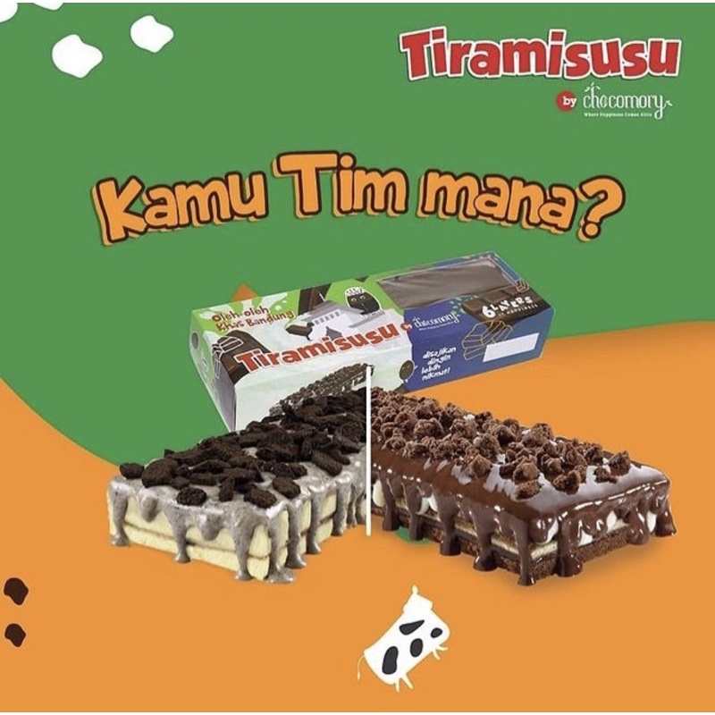 1212 Brand TIRAMISUSU BANDUNG CHOCOMORY