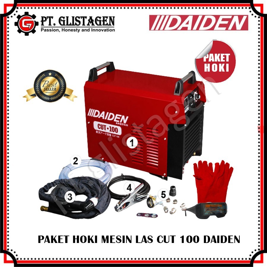 Mesin Las Potong Plasma Cutting Inverter Welding Cutter CUT 100 Daiden