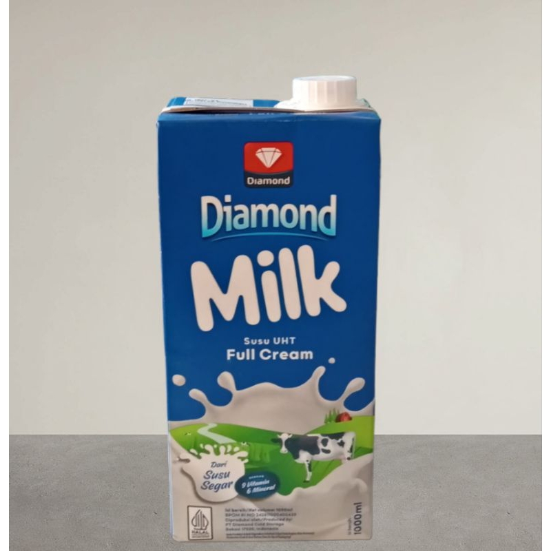 

diamond milk susu full cream 1liter