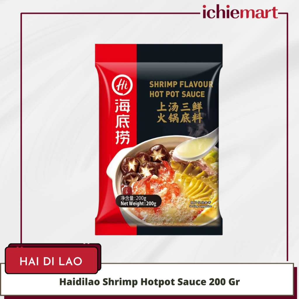 

Haidilao Shrimp Hotpot Sauce 200 Gr