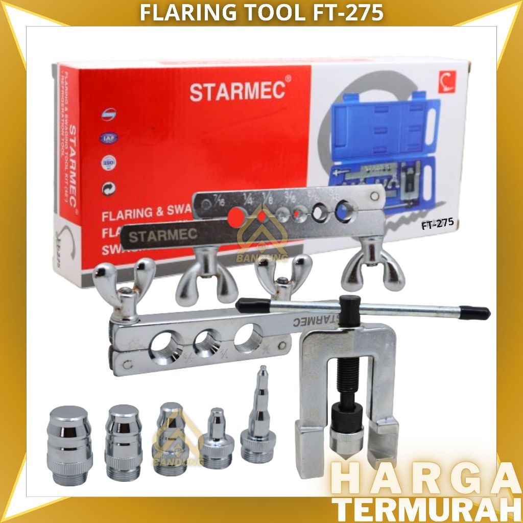 FLARING | SWAGING TOOL | FLARING and SWAGING TOOL (45⁰) No.275-L | PEMBESAR PIPA AC