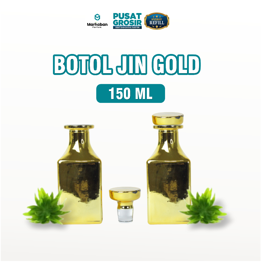 BOTOL JIN GOLD DISPLAY 150ML