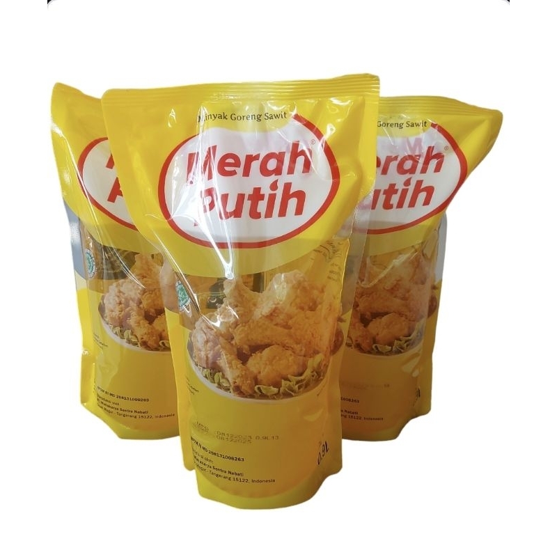 

Minyak goreng Merah putih 900ml