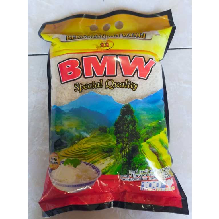

Beras Lokal Pandan Wangi Cap BMW