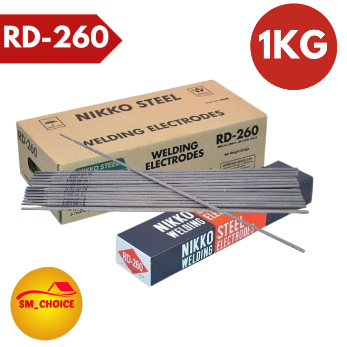 NIKKO STEEL Kawat Las NIKKO STEEL RD 260 2,6MM 1KG Kawat Las 2,6MM 1KG