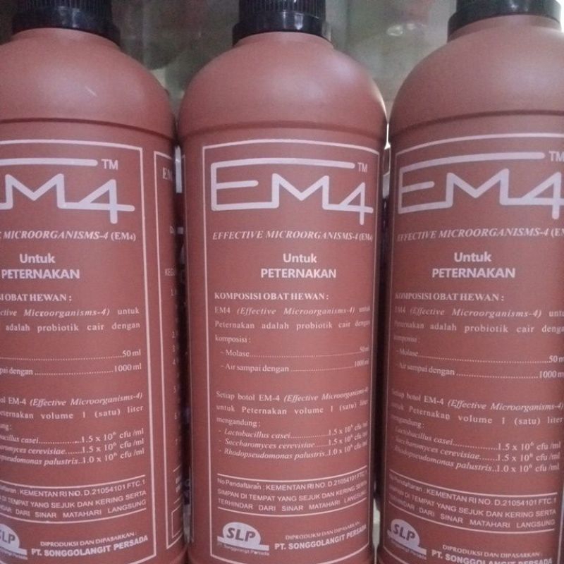 Probiotik em4 utk peternakan