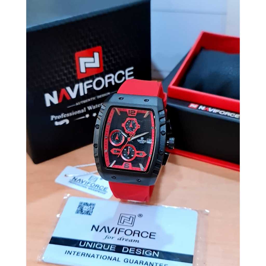 JAM NAVIFORCE 8025 M JAM TANGAN NAVIFORCE PRIA ORI JAM NAVYFORCE