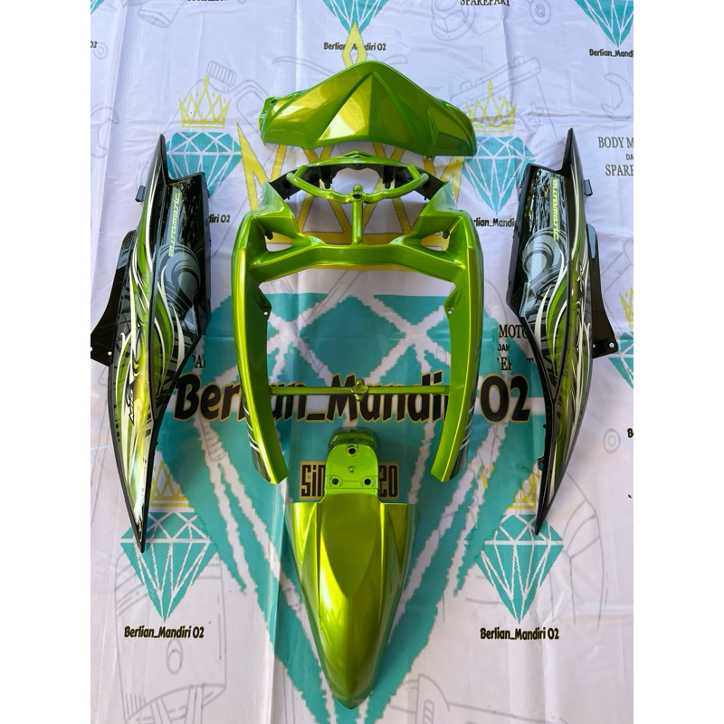 FULL BODY HALUS MIO SOUL KABRU HIJAU HITAM