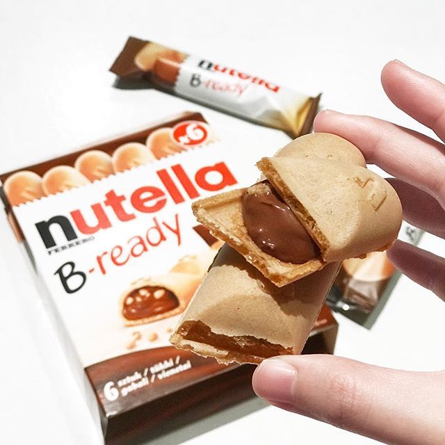 

BARU! NUTELLA B READY ISI 6 PCS / BELI SATUAN / CEMILAN RINGAN WAFER COKLAT NUTELA BREADY / NUTTELA / BISA BELI SATUAN!! [EXP 07/2024]