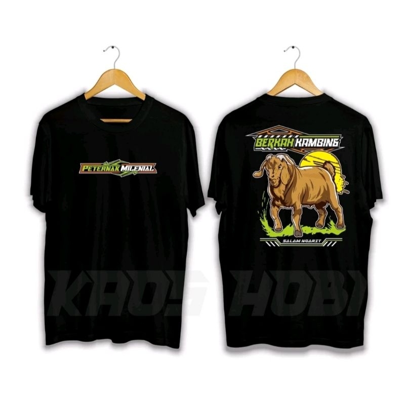 KAOS PETERNAK MILENIAL BERKAH KAMBING SALAM NGARIT