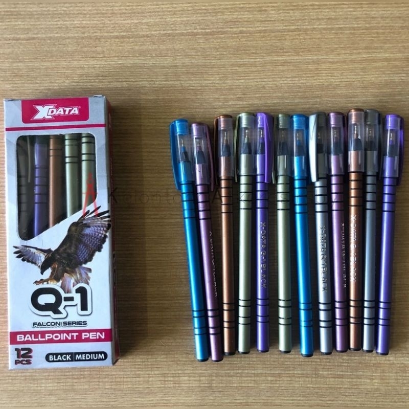 

12 pcs pulpen X data Q1