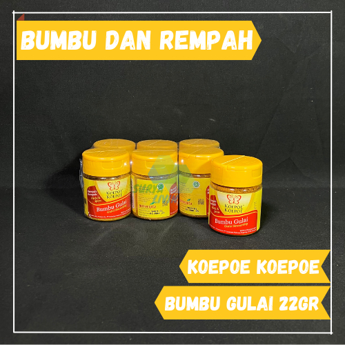 

Bumbu Gulai Koepoe Koepoe 22gr / Gulai Seasoning