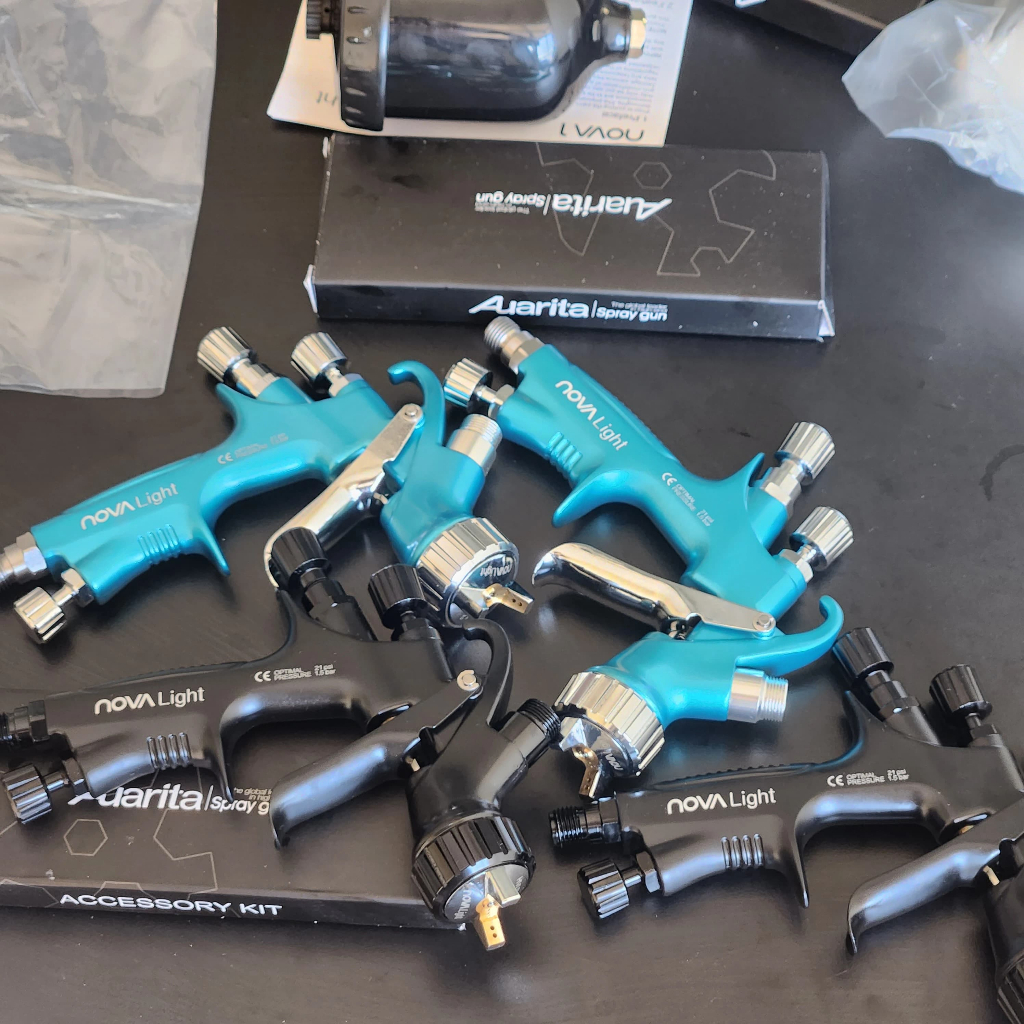 Spray Gun Auarita Nova Light HVLP Nozzle 1.0, 1.2 Original.