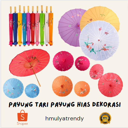 Payung Tari / Payung Hias Dekorasi / Payung Lukis Payung China Jepang