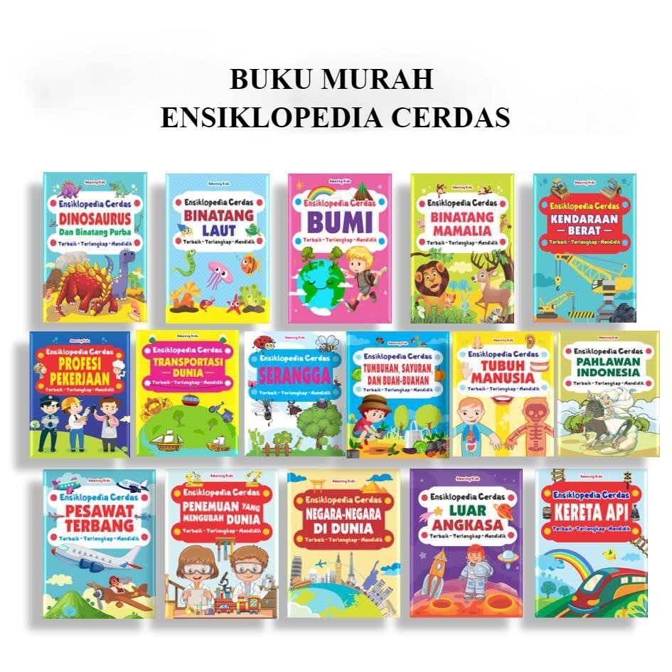 BUKU ANAK NEGARA-NEGARA DI DUNIA - ENSIKLOPEDIA CERDAS