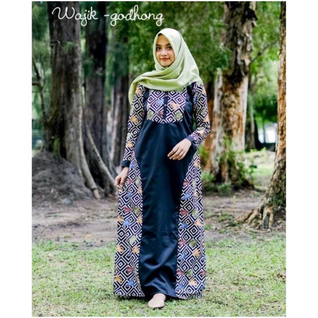 Marwah Dress Gamis Batik