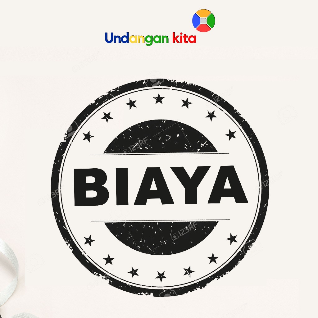 Undangan Kita Kartu Ucapan Terimakasih Bernama / Kartu Penukaran Souvenir Bernama