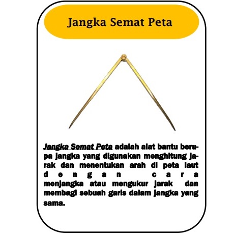 

Jangka Semat Peta Kapal Laut Alat Ukur Navigasi Nautical Chart Divider 200mm