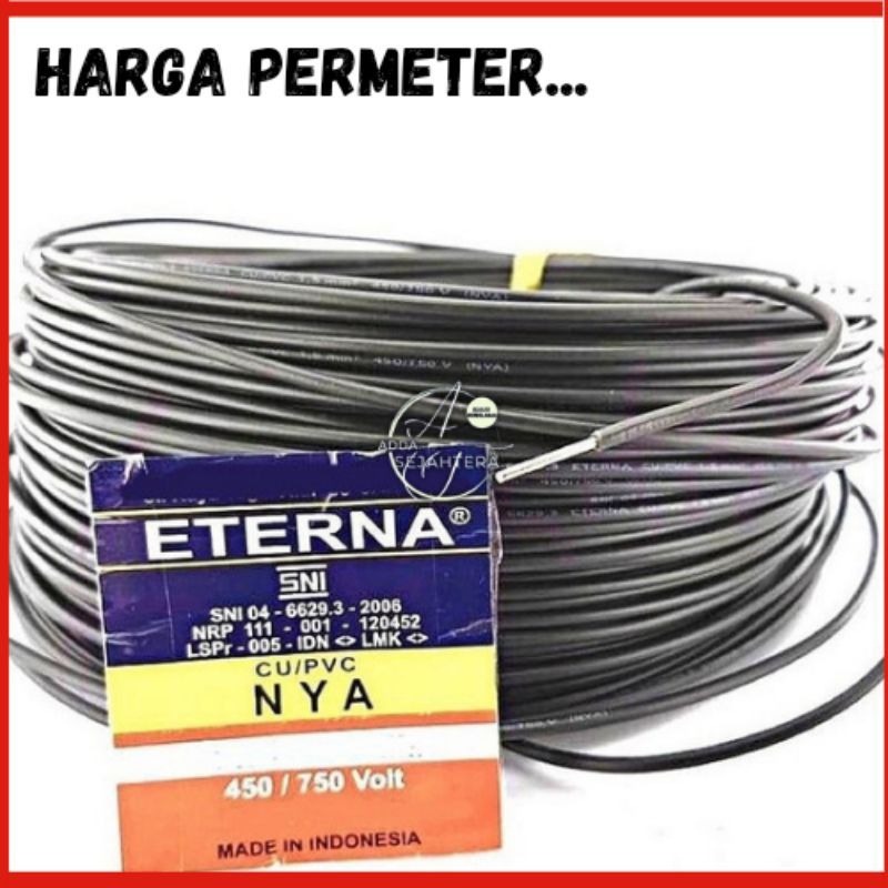 Kabel ETERNA NYA 1 X 1.5 (Meteran)