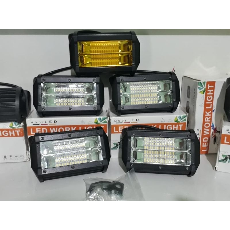 Lampu LED Tembak Sorot Motor Mobil Truck 12-24 Volt 24 titik Bisa Bayar Ditempat (COD)