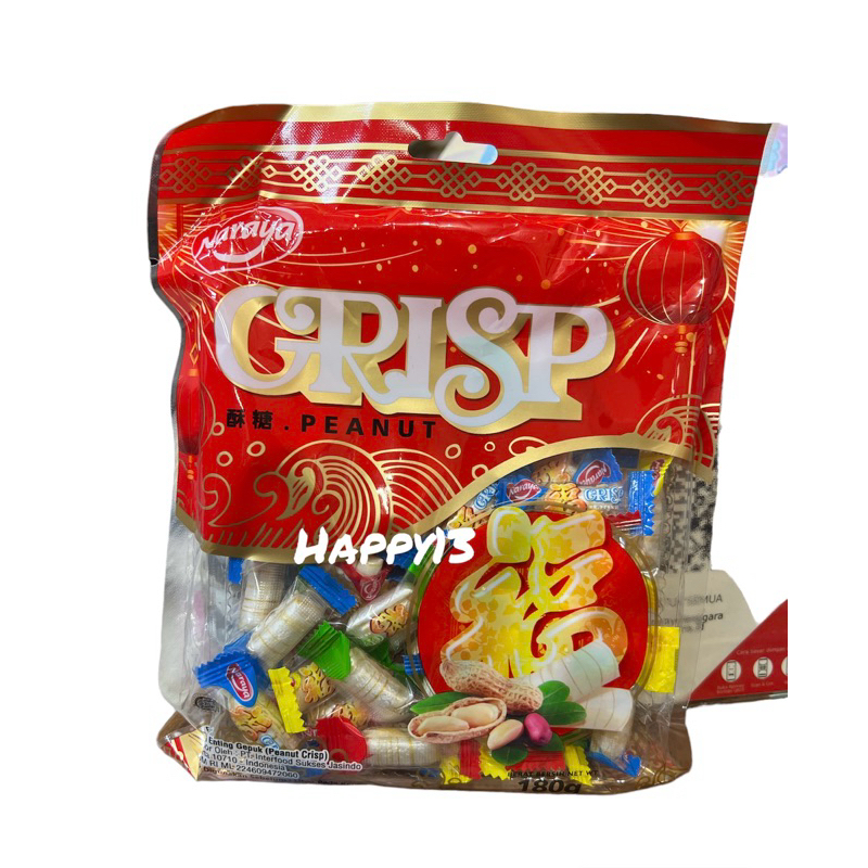 

Naraya Crispy Candy CNY 180g Crispy Peanut Candy