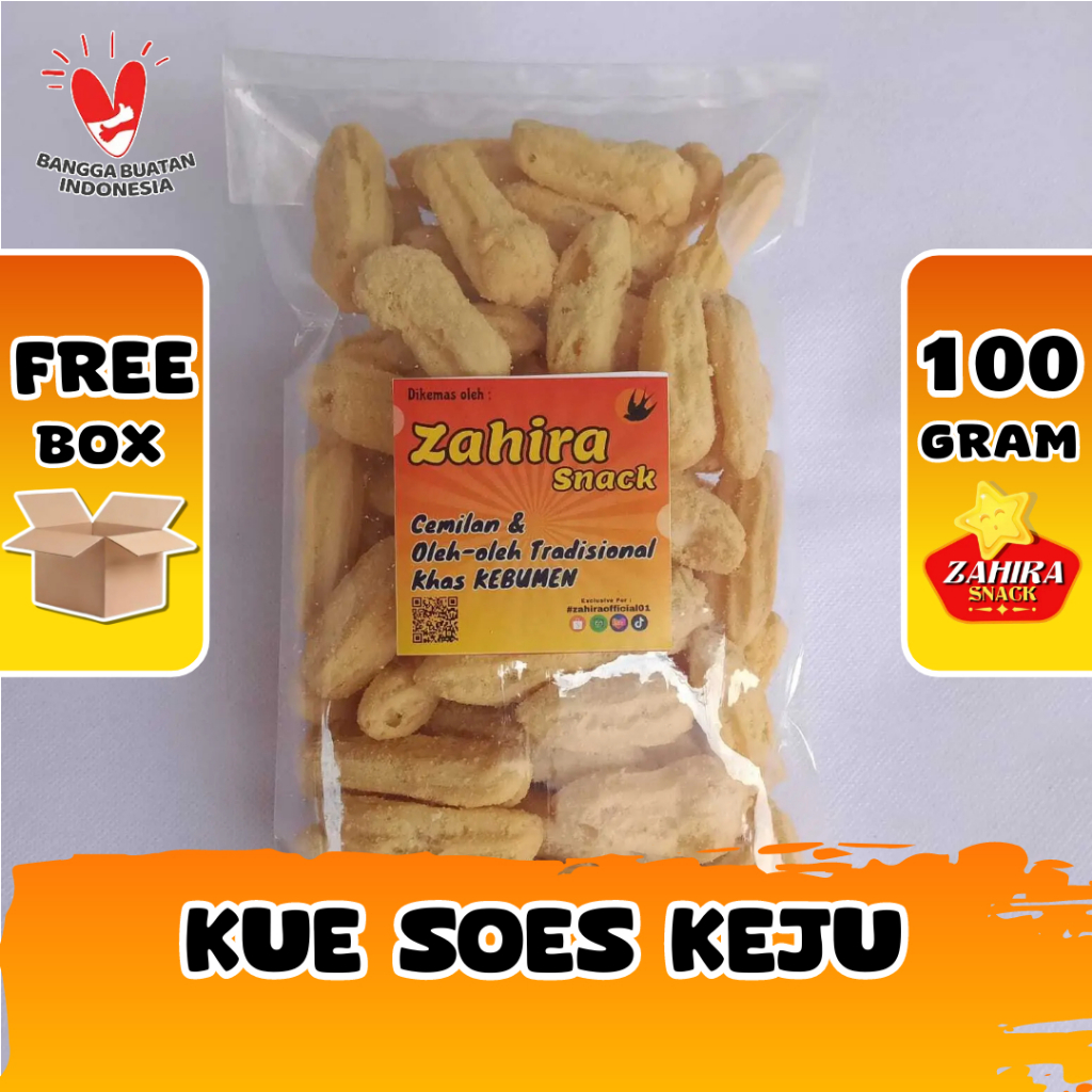 

Kue Soes Keju Kering Roti Sus Keju Kaktus 100 Gram