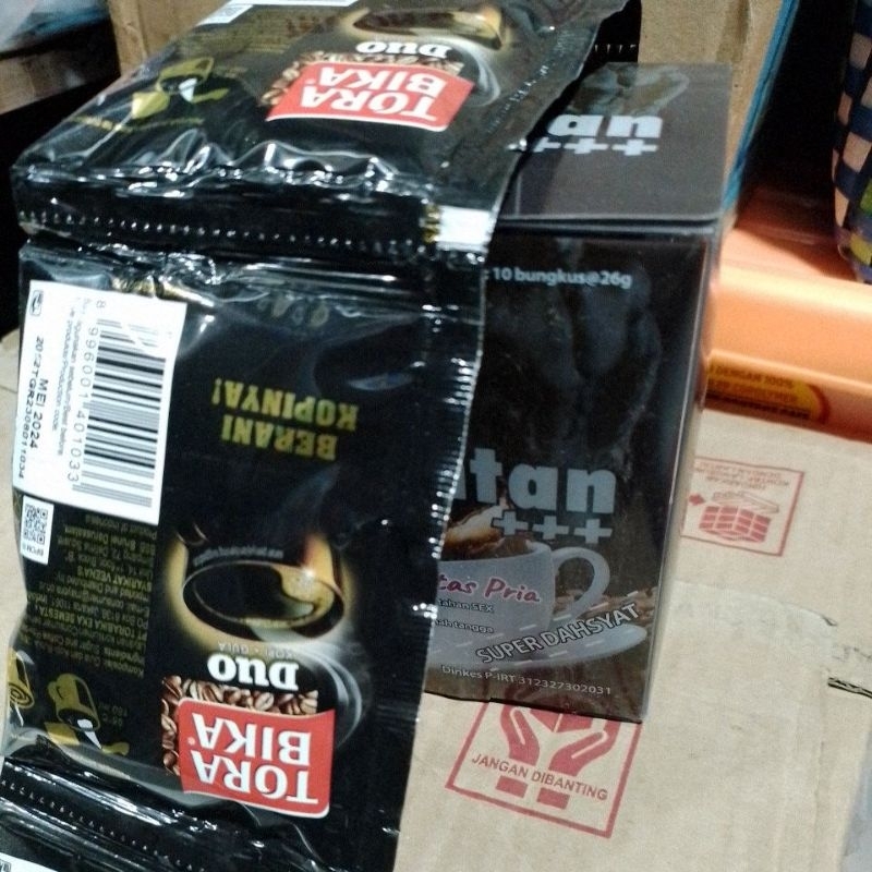 

Coffe Hitam Tora Bika Duo