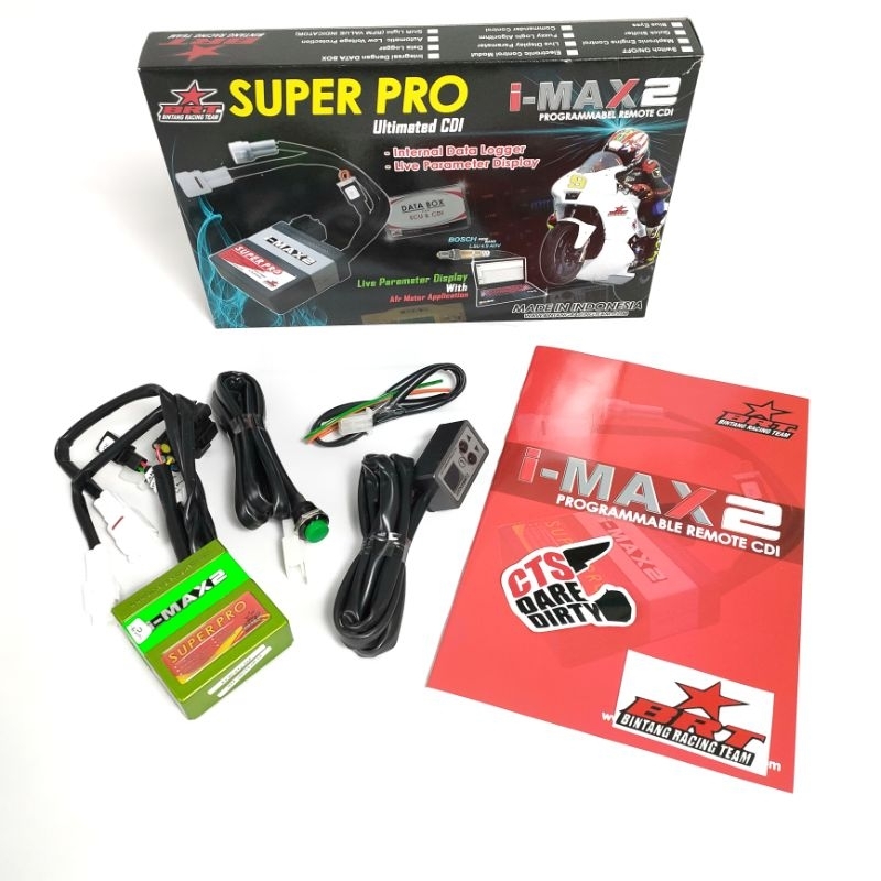 CDI BRT IMAX I-MAX 2 SUPER PRO 52 STEP + Commander KLX 150 DTracker KLX140