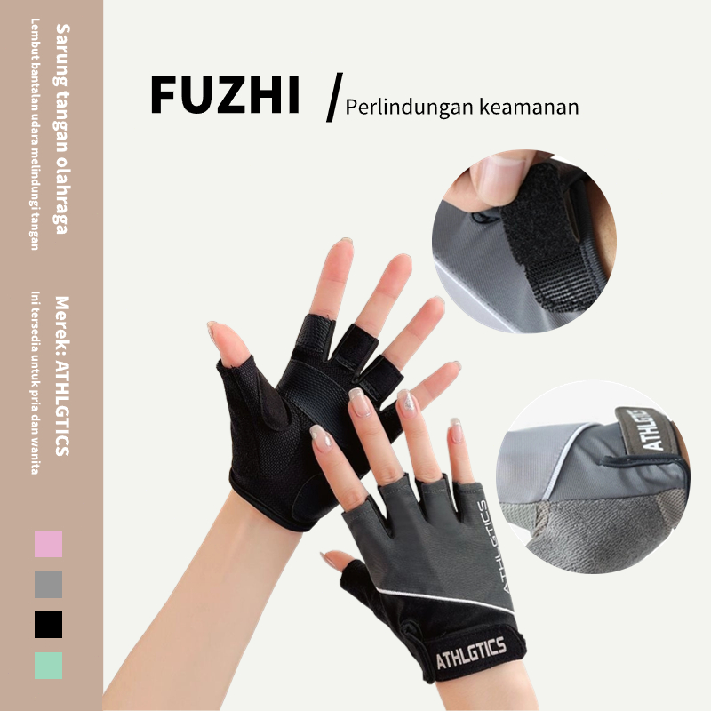 Sarung Tangan Fitness Gym Wanita Sarung Tangan Olahraga Wanita Gym Gloves Women