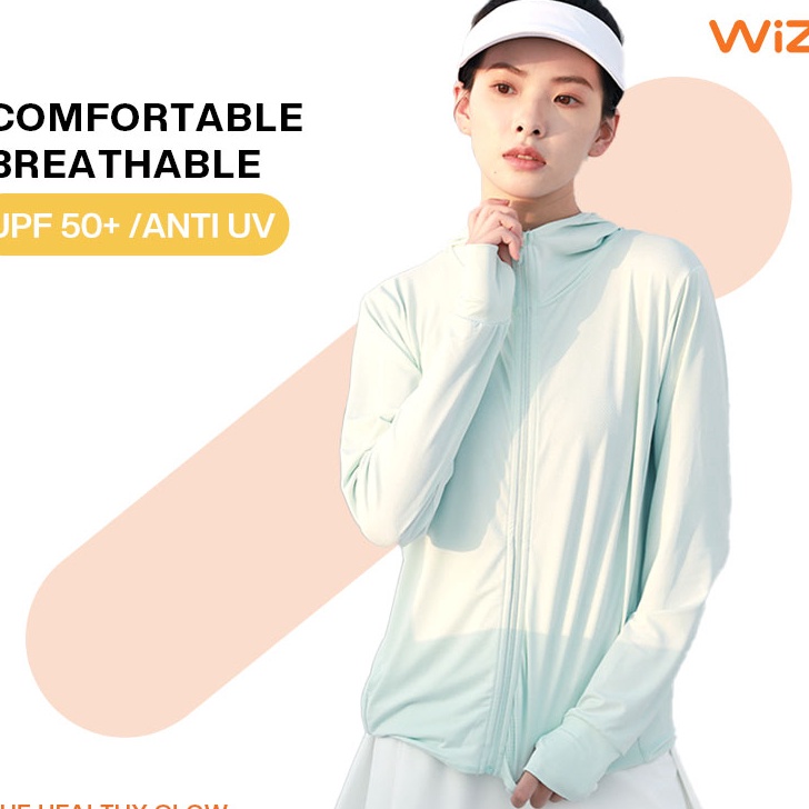 Ready WiZi Pelindung Matahari Wanita Pakaian Jaket Anti Sinar Matahari