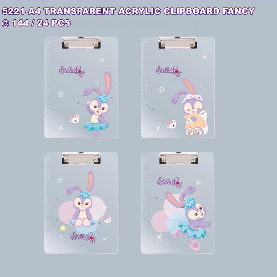 

Kirim Langsung Rmdodo Papan Jalan Transparan Acrylic Motif Clipboard Folio Papan an Alas an Papan Jalan A4 Fancy
