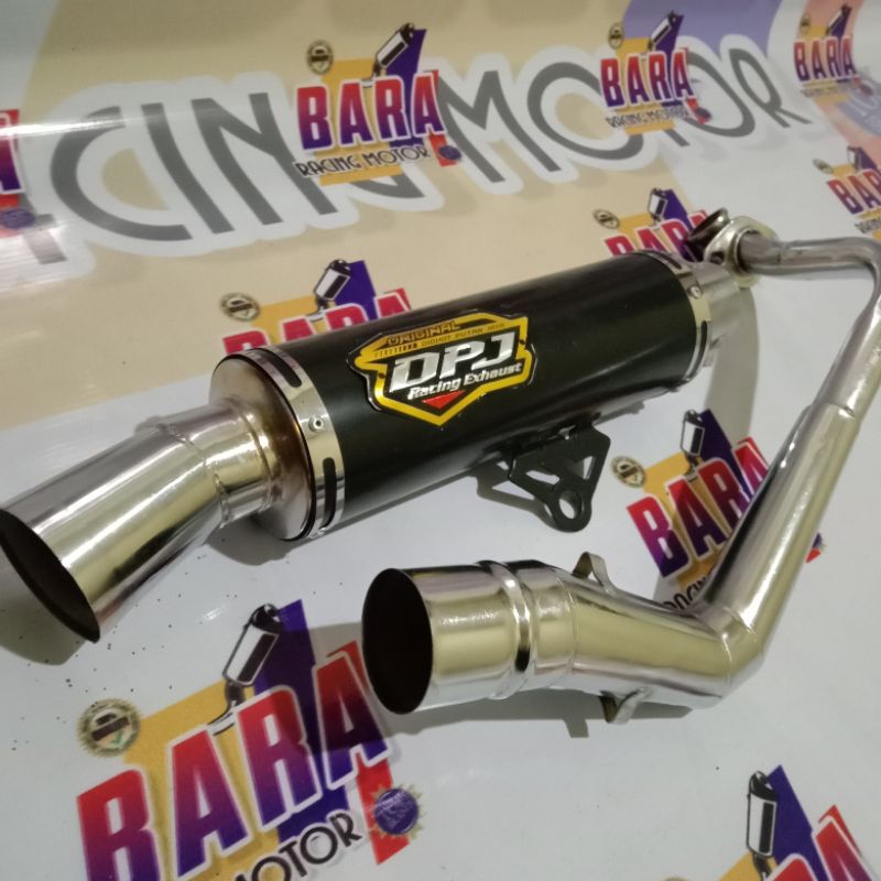Knalpot Samlong Dpj black: beat fi,beat karbu,beat esp,beat deluxe,beat pop,beat street,beat eco,sco