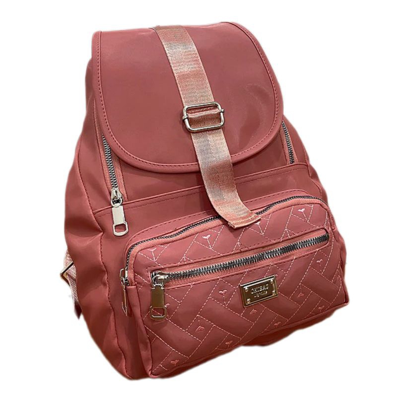 Tas ransel sekolah karet bordir gesper kantong res bobo