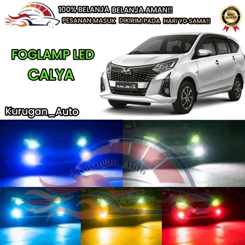 Foglamp Led CALYA 3 Warna 2 Warna