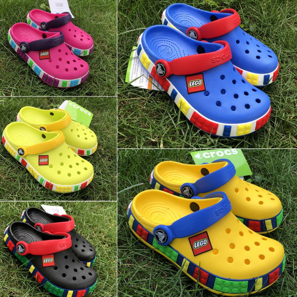Grosir Puas  Crocs  Crocs anak  Crocs Lego  Sandal Crocs  Sandal Anak  Sandal Karet Anak  Crocs Kids