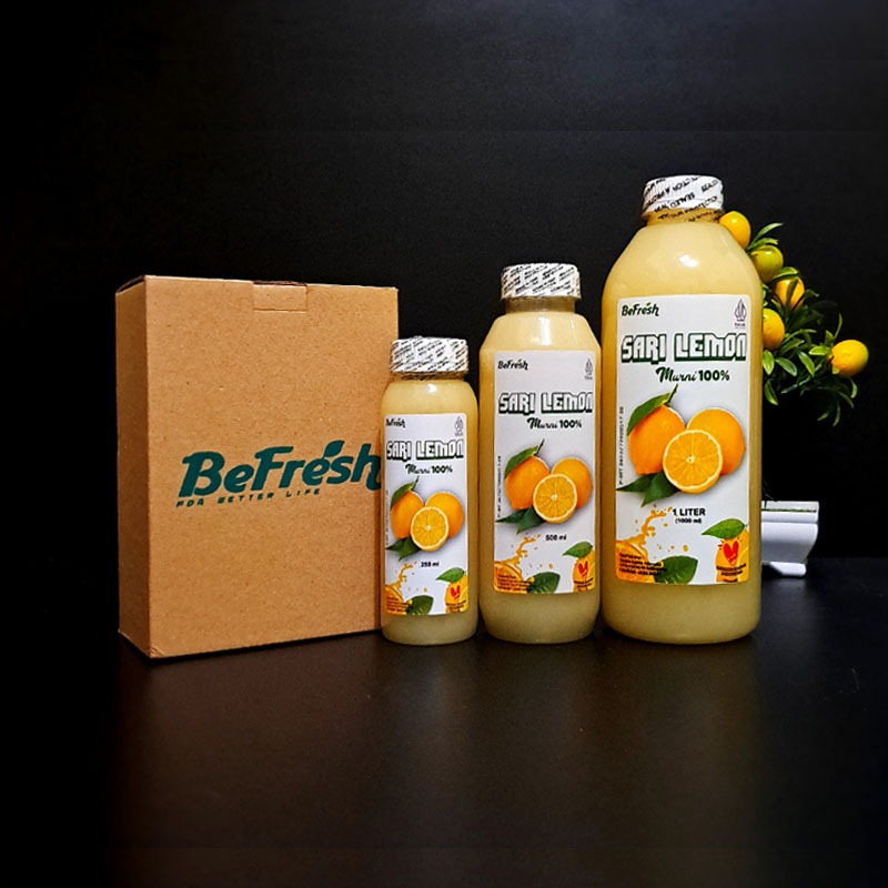 

RB22 Sari Lemon Asli BeFresh 500ml Asli Jus Pure Lemon Juice 100%